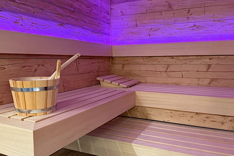 Private Sauna im Chalet Mädesüss