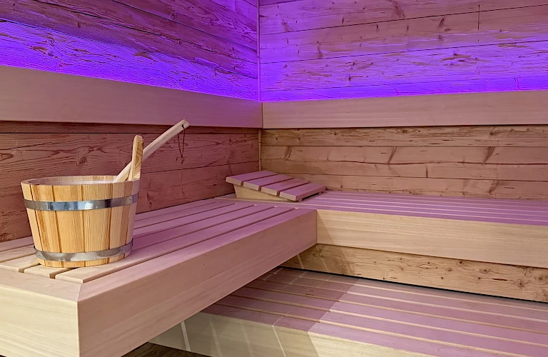Private Sauna im Chalet Mädesüss